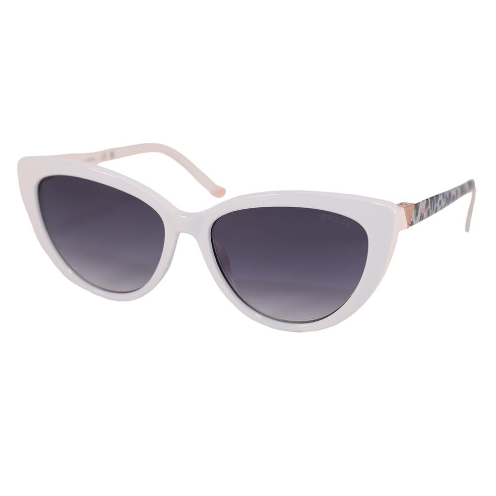 GUESS Cat Eye Sunglasses – White / Blue Gradient – NWT ✨🎡